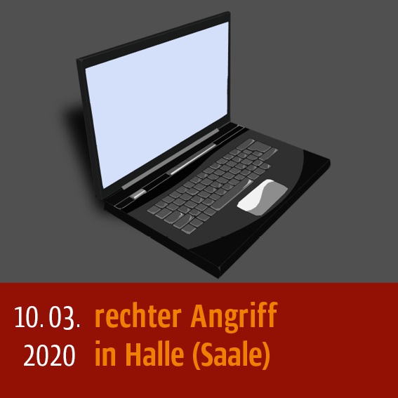 Infografik: 10.03.2020 rechter Angriff in Halle (Saale)