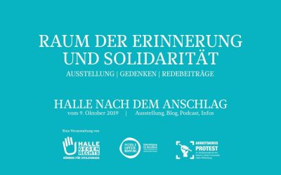 Erinnerung und Solidarität am Jahrestag des Anschlags in Halle (Saale)