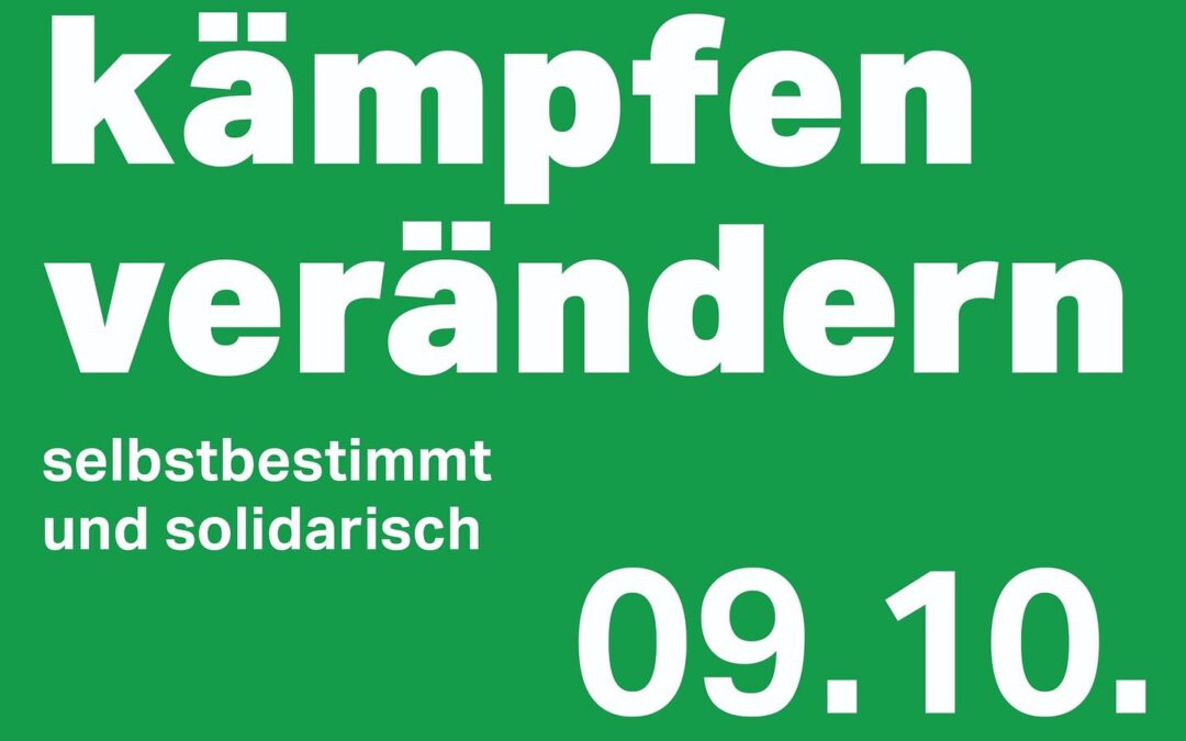 Selbstbestimmt und solidarisch an den Anschlag von Halle und Wiedersdorf an Jom Kippur 5780, dem 9.10.2019 erinnern