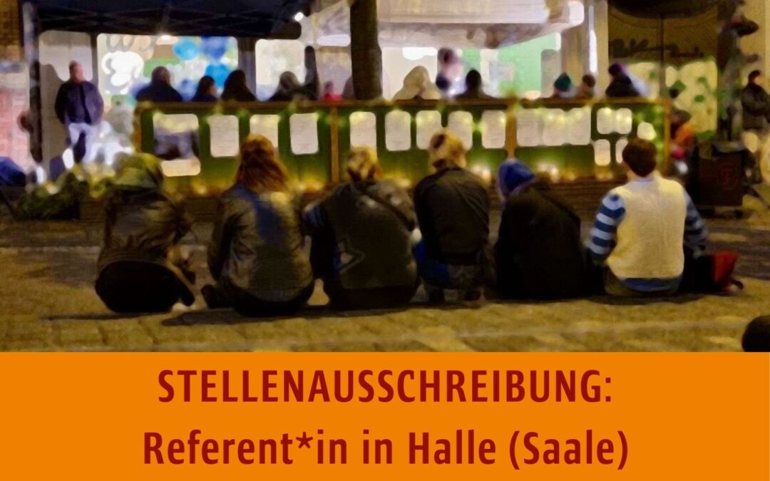 STELLENAUSSCHREIBUNG: Referent*in